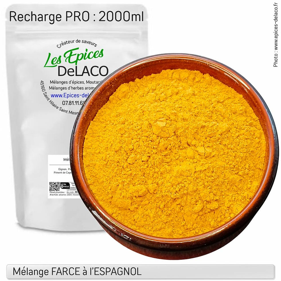 Thumbnail: Mélange d'épices pret à l'emploi Farce à l'Espagnol recharge 2000ml