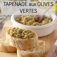 Faire une TAPENADE D'OLIVES VERTES facilement !