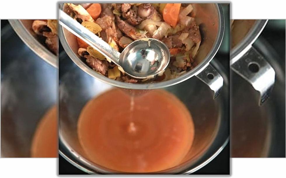 Faire un BOUILLON de BOEUF facilement !