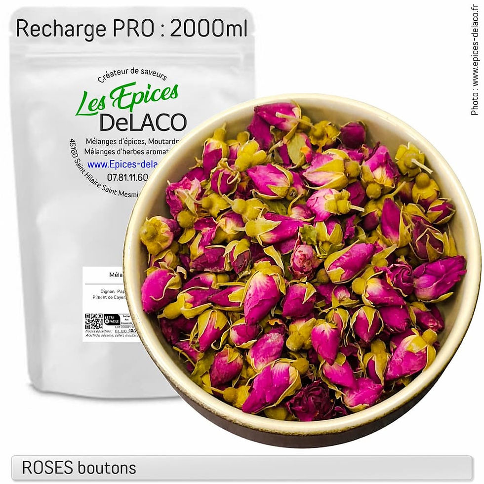 Miniature : Boutons de roses alimentaire recharge 2000ml