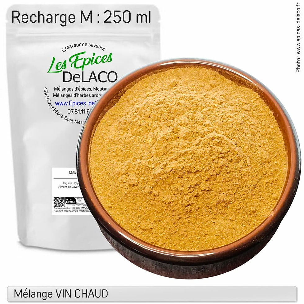 Miniature : Mélange d'épices pour vin chaud recharge 250ml