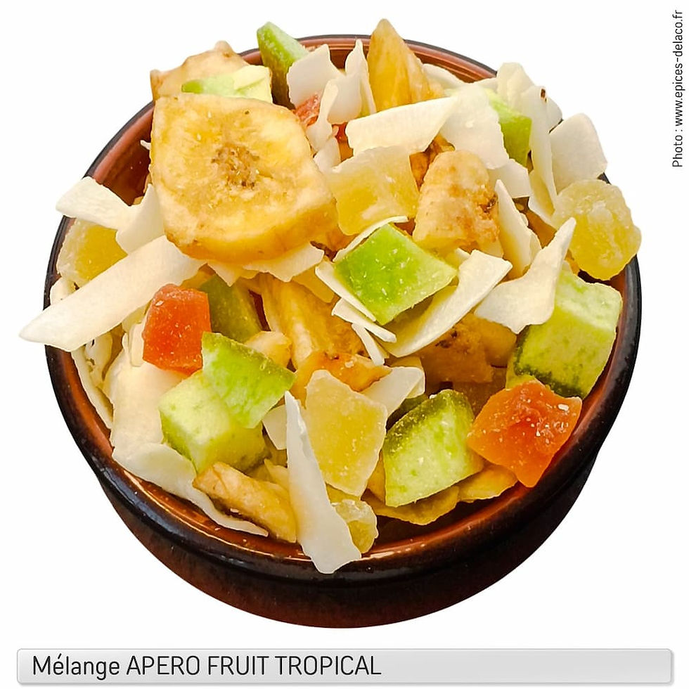 mélange Apéro fruit tropical séché recharge