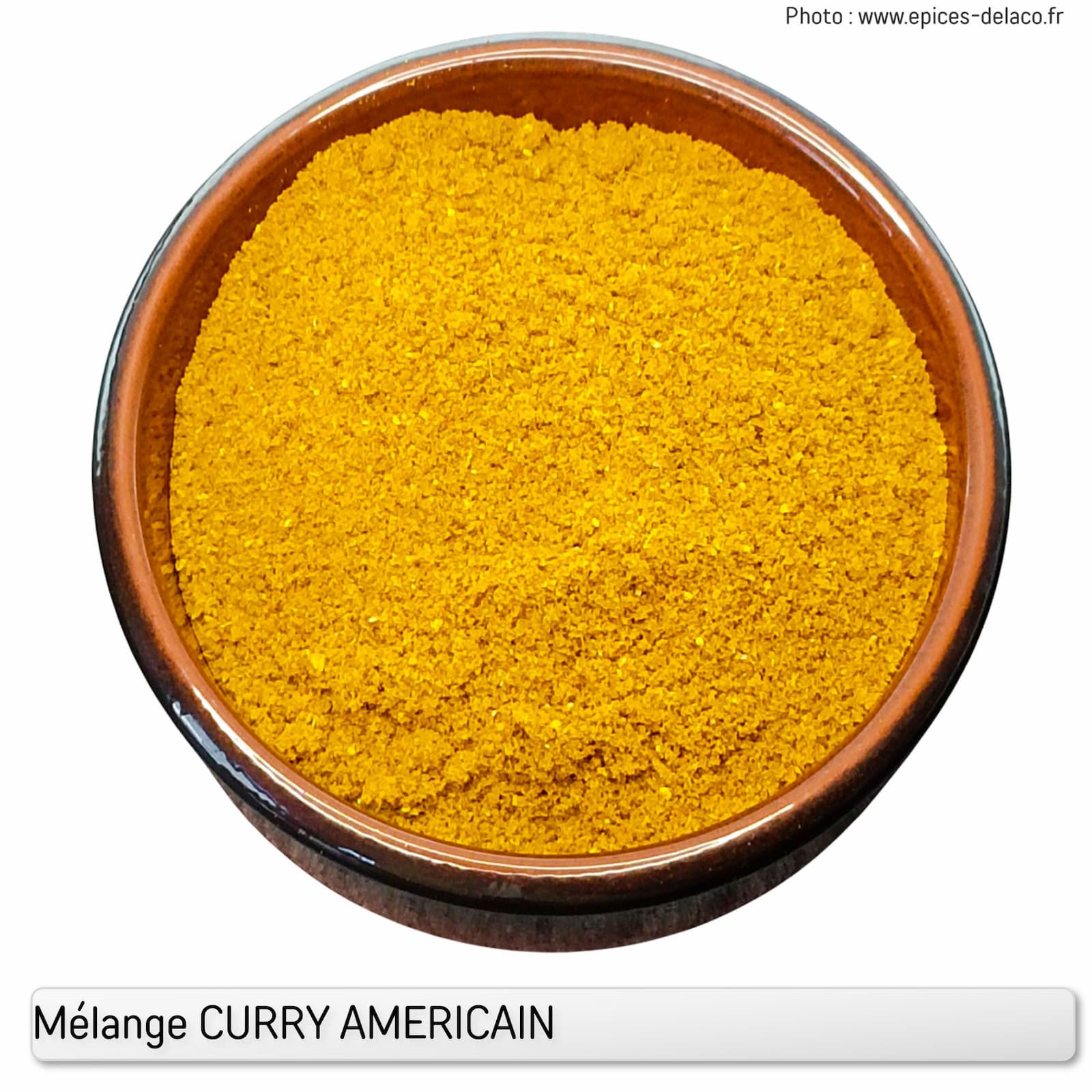 Mélange d'épices et aromates Curry Americain | Les Epices DeLACO