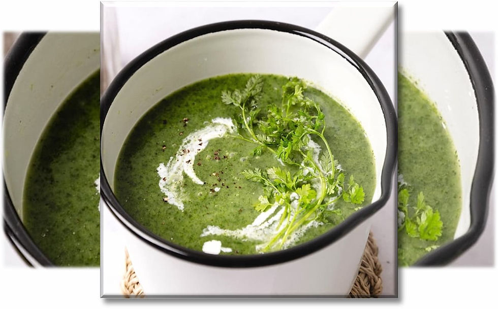 Faire un POTAGE au CERFEUIL facilement !