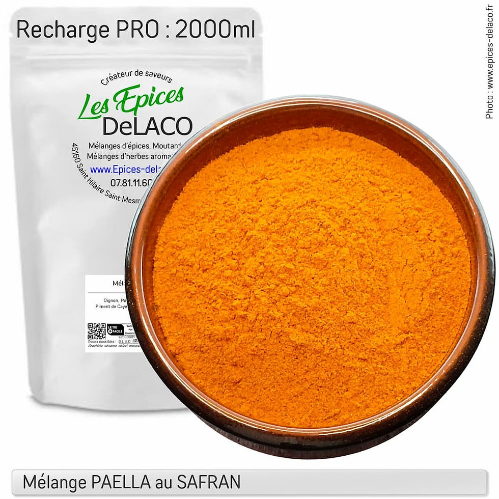 Miniature : Mélange d'épices paella au safran recharge 2000ml