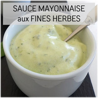 Recette Sauce mayonnaise aux fines herbes | Les Epices DeLACO