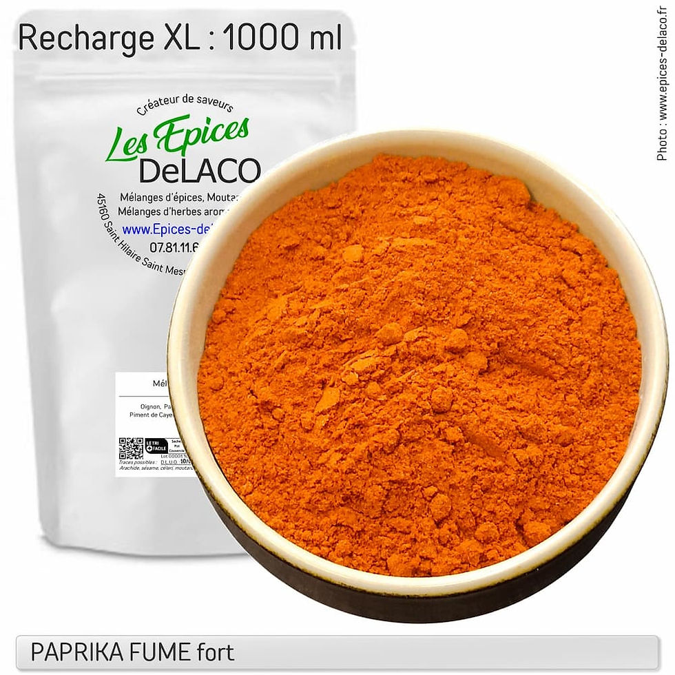 Miniature : Paprika fumé fort recharge 1000ml