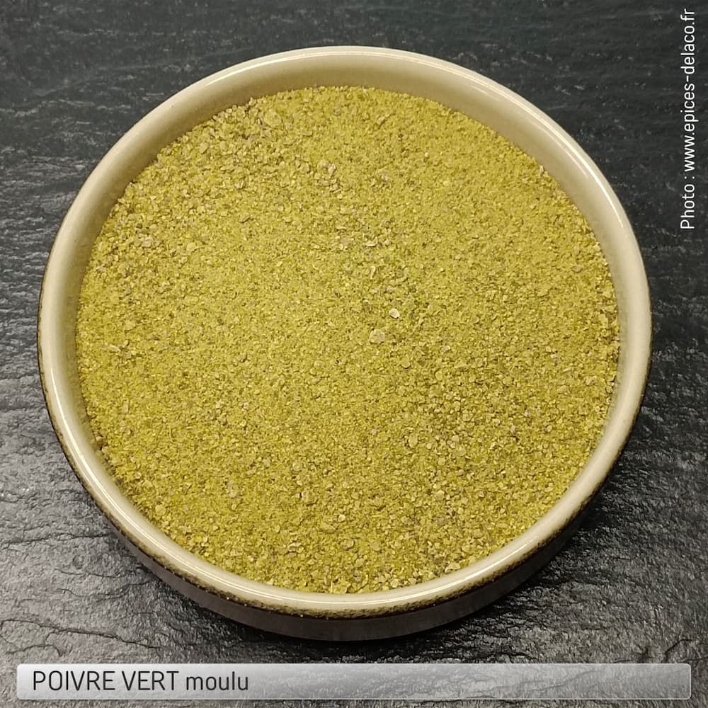Poivre vert moulu