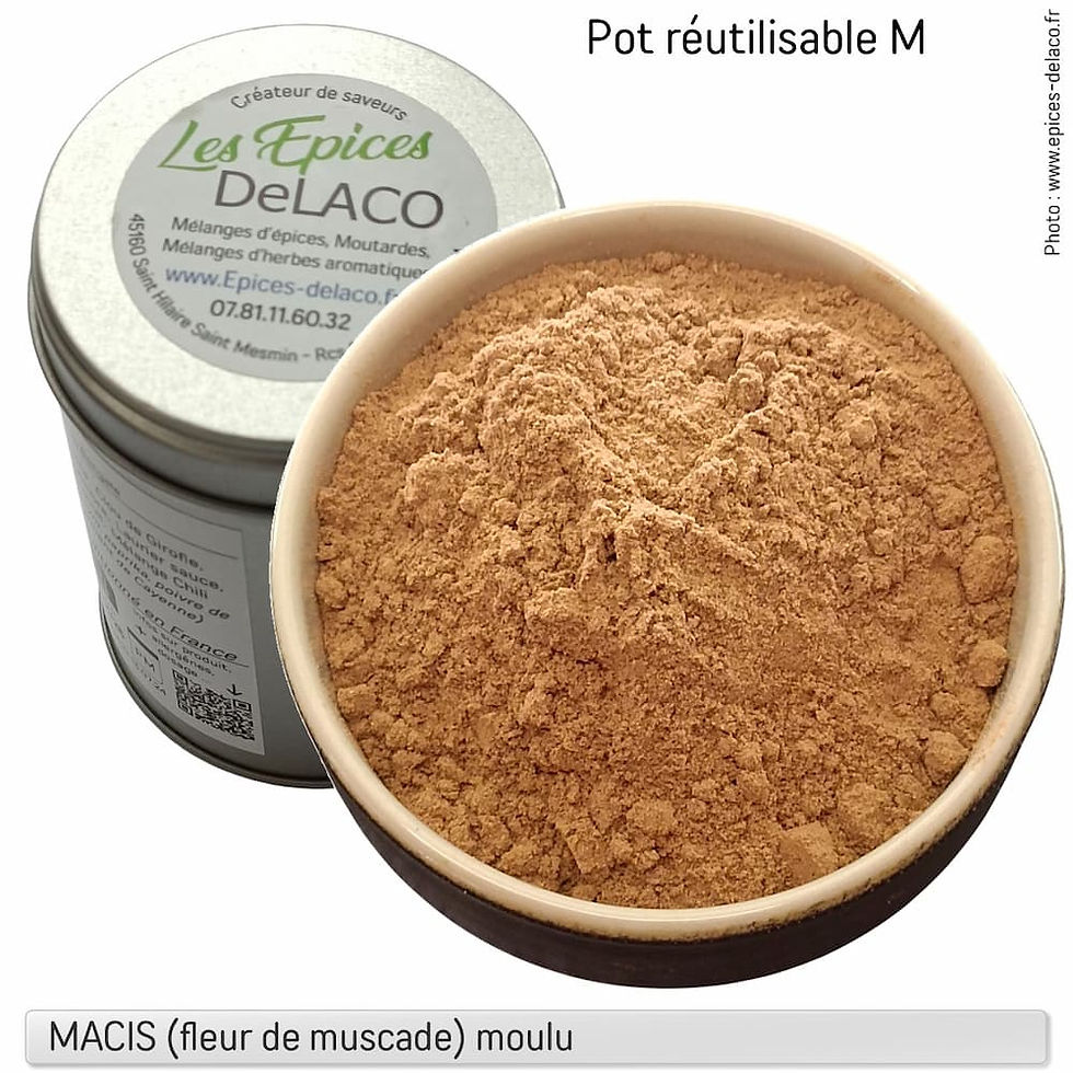 Miniature : Macis moulu pot 200ml