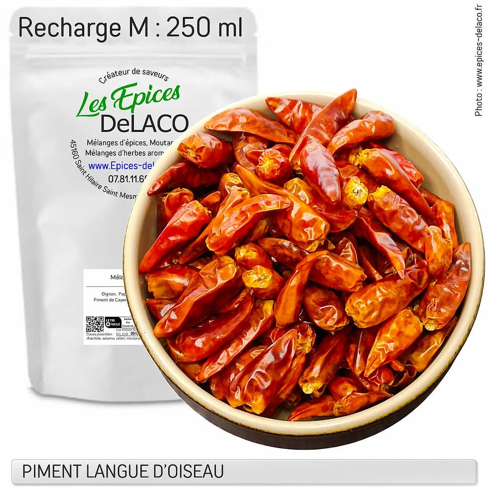 Miniature : Piment langue d'oiseau recharge 250ml