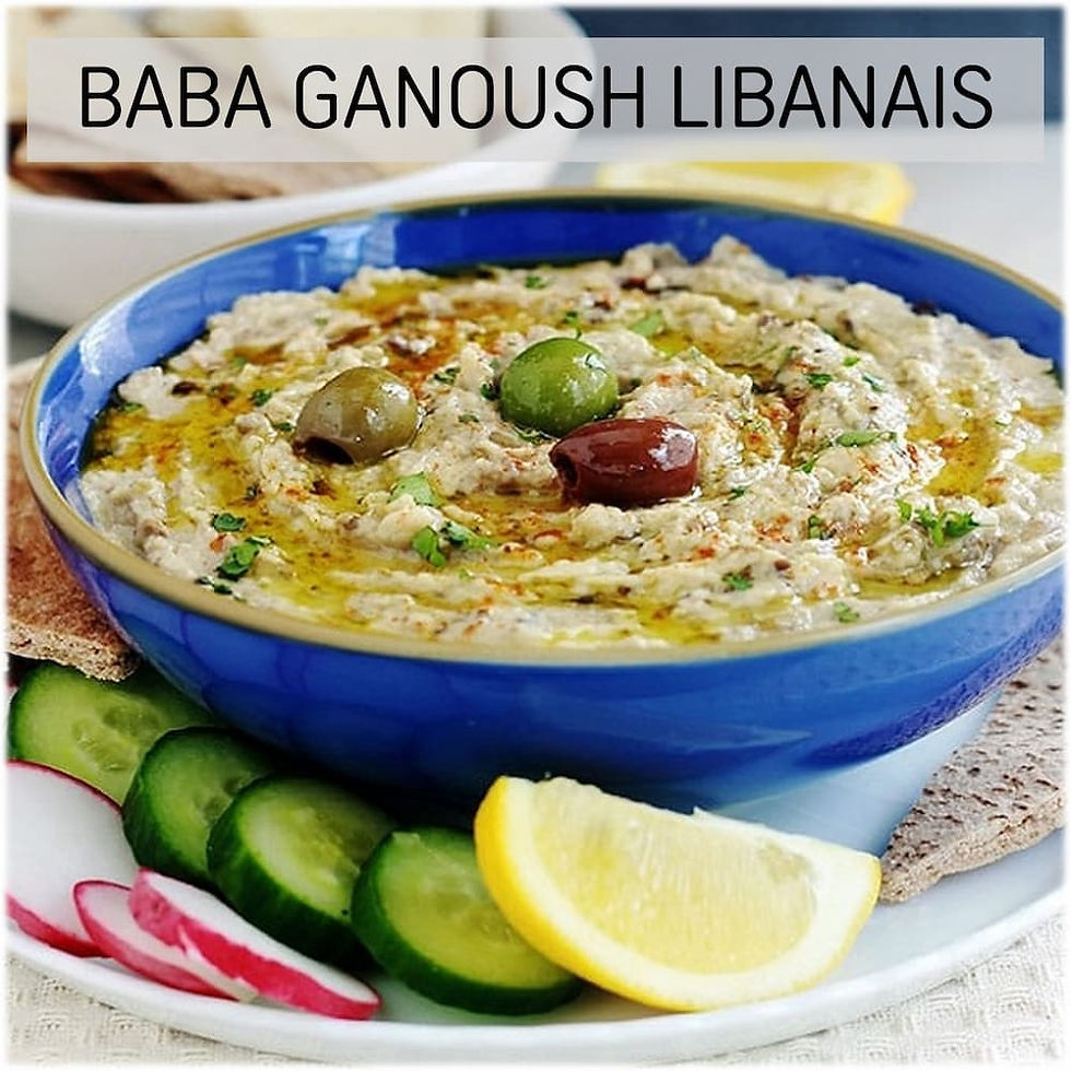 Recette Baba Ghanousch Libanais | Les Epices DeLACO