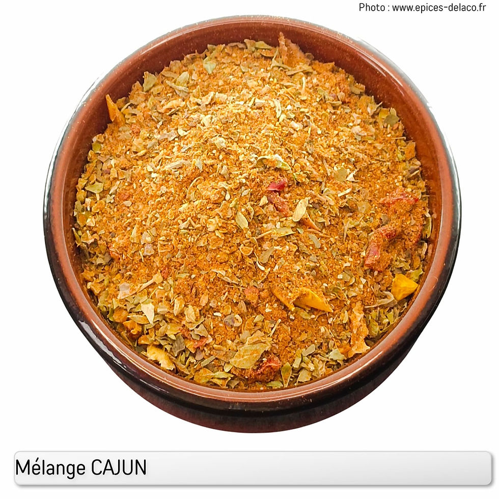 Mélange d'épices et aromates Cajun| Les Epices DeLACO