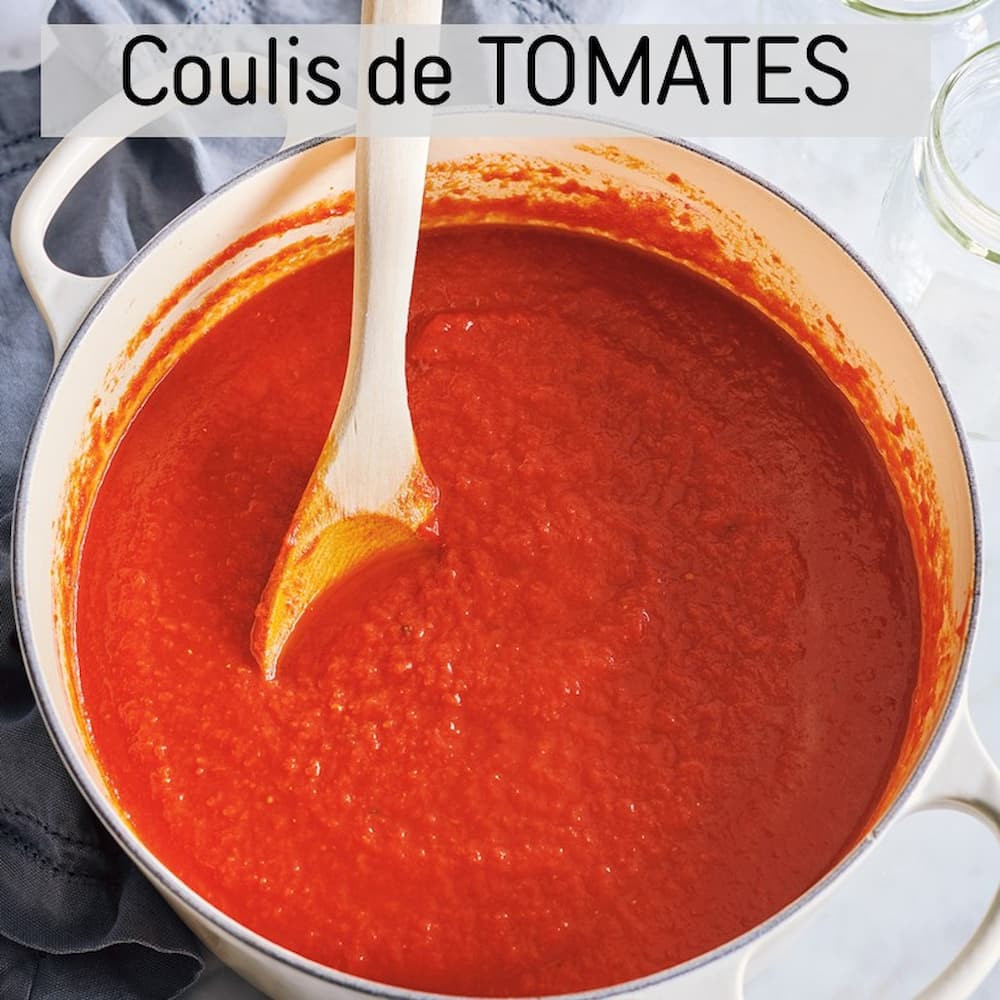 Faire un COULIS de TOMATES facilement