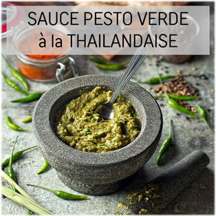 Recette Sauce pesto verde à la thailandaise | Les Epices DeLACO