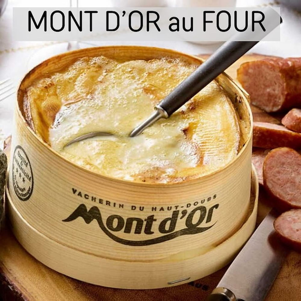 Recette Mont d'Or chaud au four