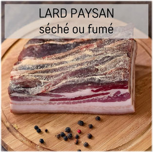 Recette Lard paysan séché fumé | Les Epices DeLACO