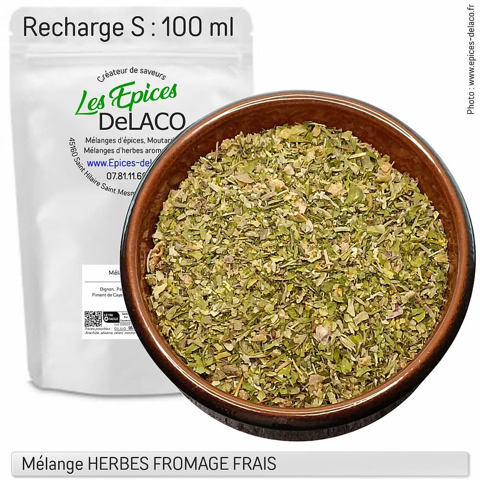 Miniature : Mélange d'épices Herbes fromage frais recharge 100ml