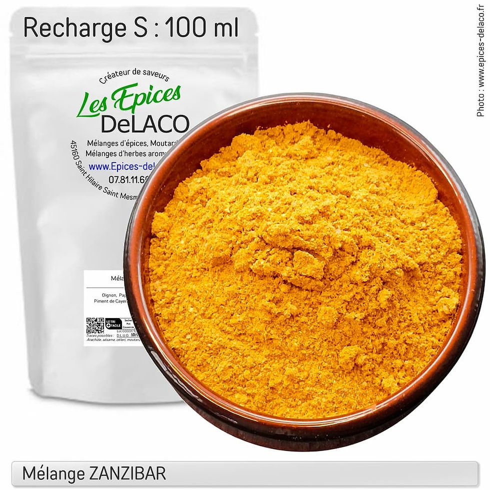 Miniature : Mélange d'épices Zanzibar recharge 100ml