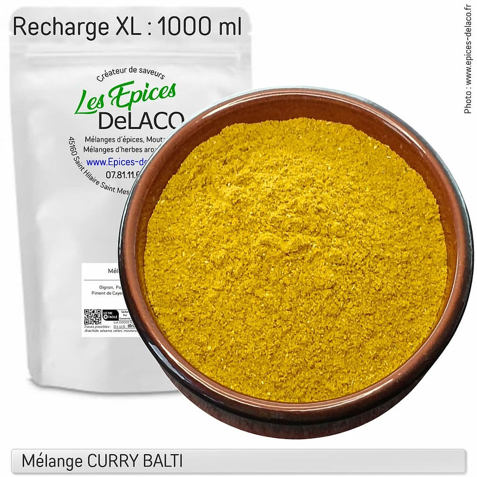 Miniature : Mélange d'épices Curry Balti recharge 1000ml