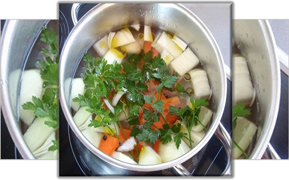 Faire un COURT BOUILLON au Vin Blanc facilement !
