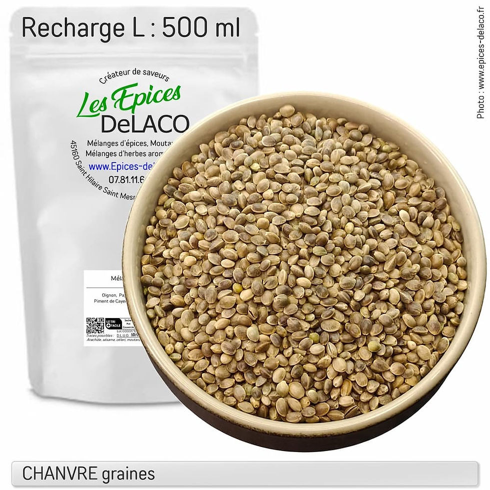 Miniature : Chanvre graines recharge 500ml