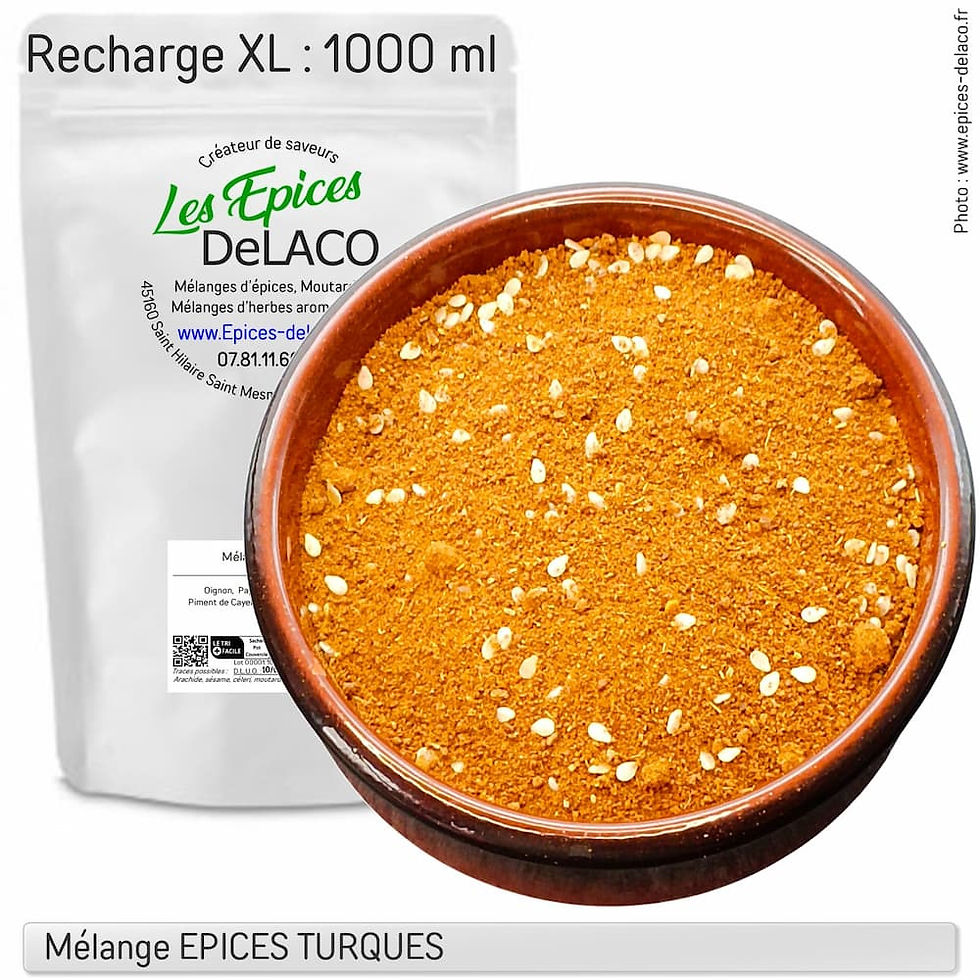 Miniature : Mélange d'épices Epices Turques recharge 1000ml