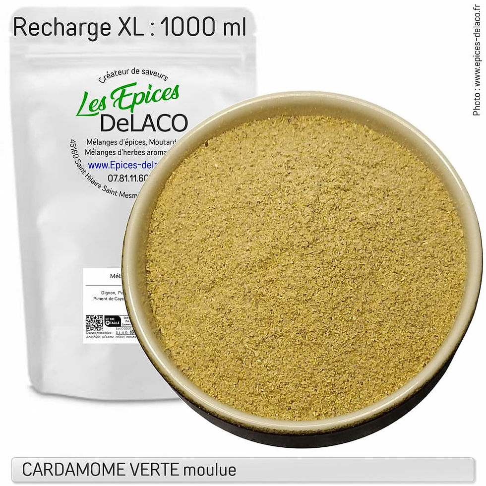Miniature : Cardamome verte moulue recharge 1000ml