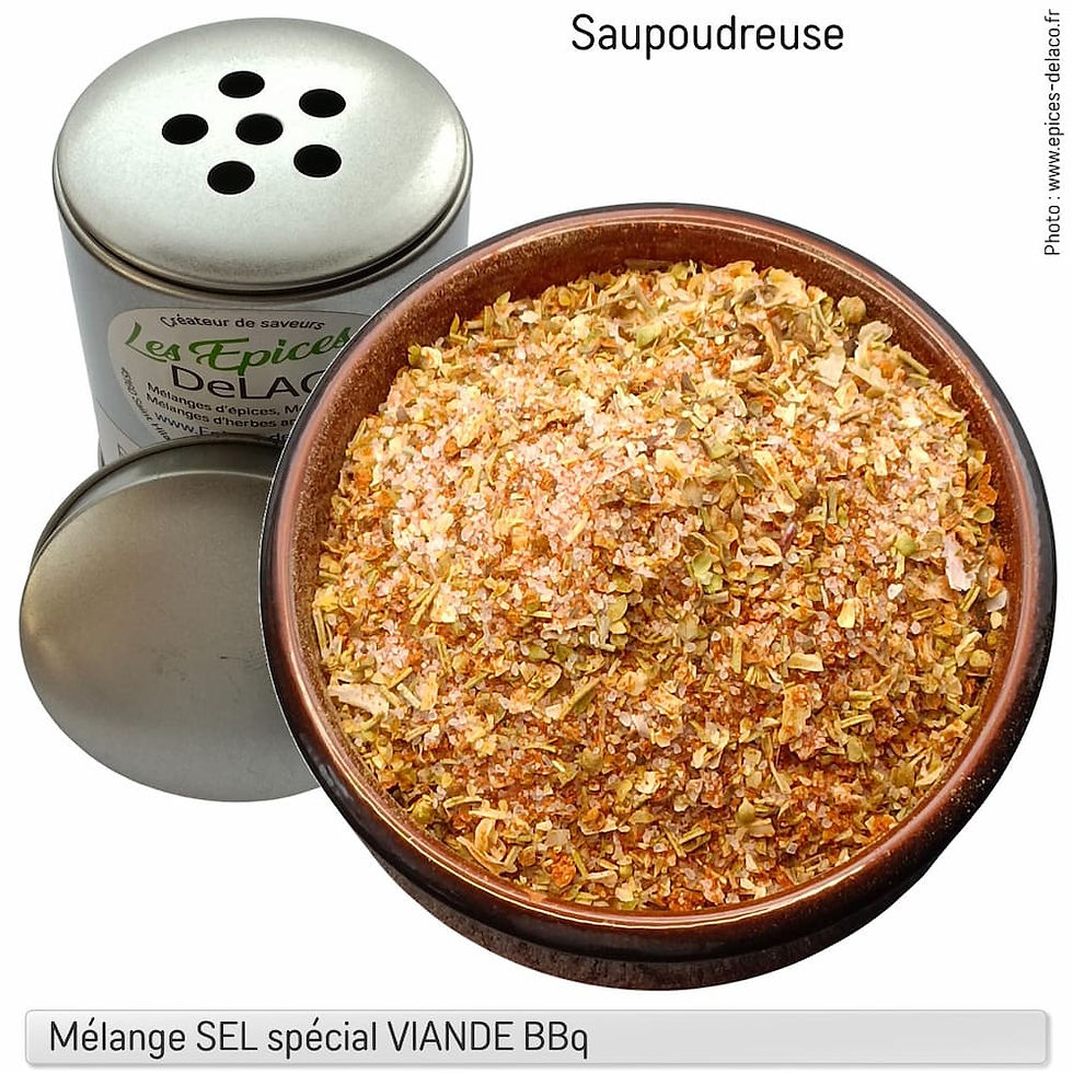 Miniature : Sel spécial viande barbecue saupoudreuse 120ml