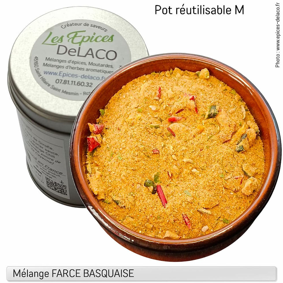 Mélange d'épices Farce basquaise pot 200ml
