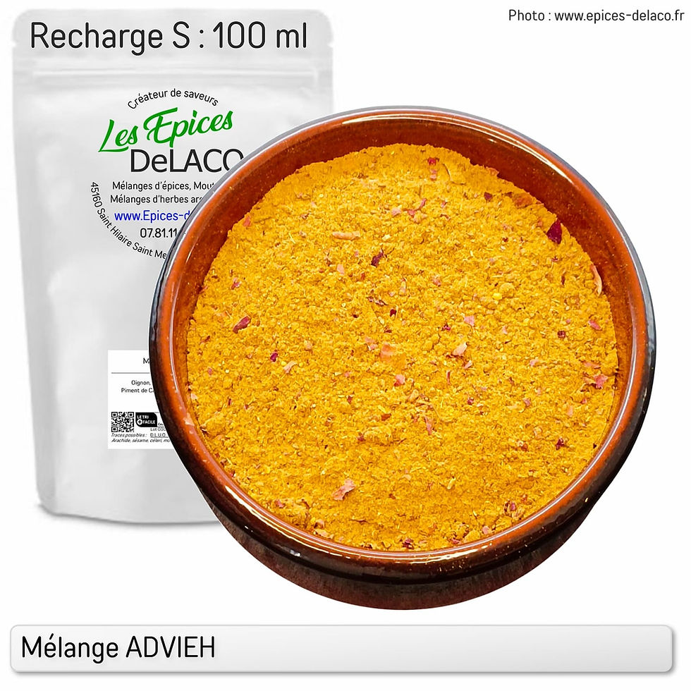 Miniature : Mélange d'épices et aromates Advieh recharge 100ml | Les Epices DeLACO
