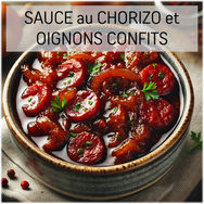 Recette Sauce au chorizo et oignons confits | Les Epices DeLACO