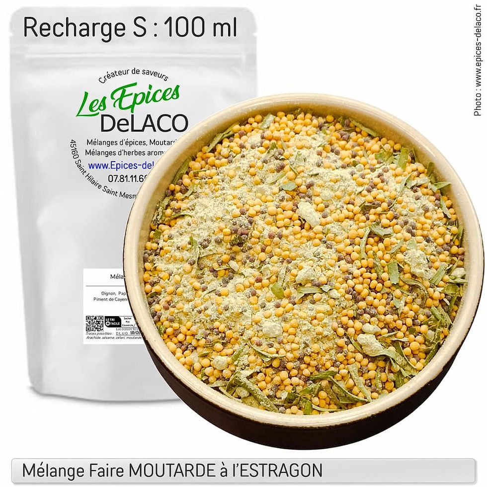 Miniature : mélange moutarde à l'ancienne maison recharge 100ml