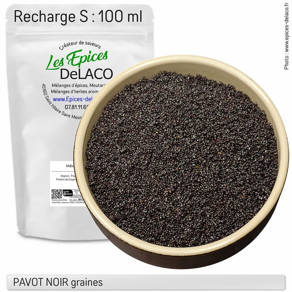 Miniature : Pavot graines recharge 100ml