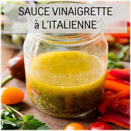 Recette Sauce vinaigrette à l'italienne | Les Epices DeLACO