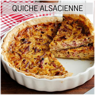 Quiche Alsacienne  |  Les Epices DeLACO