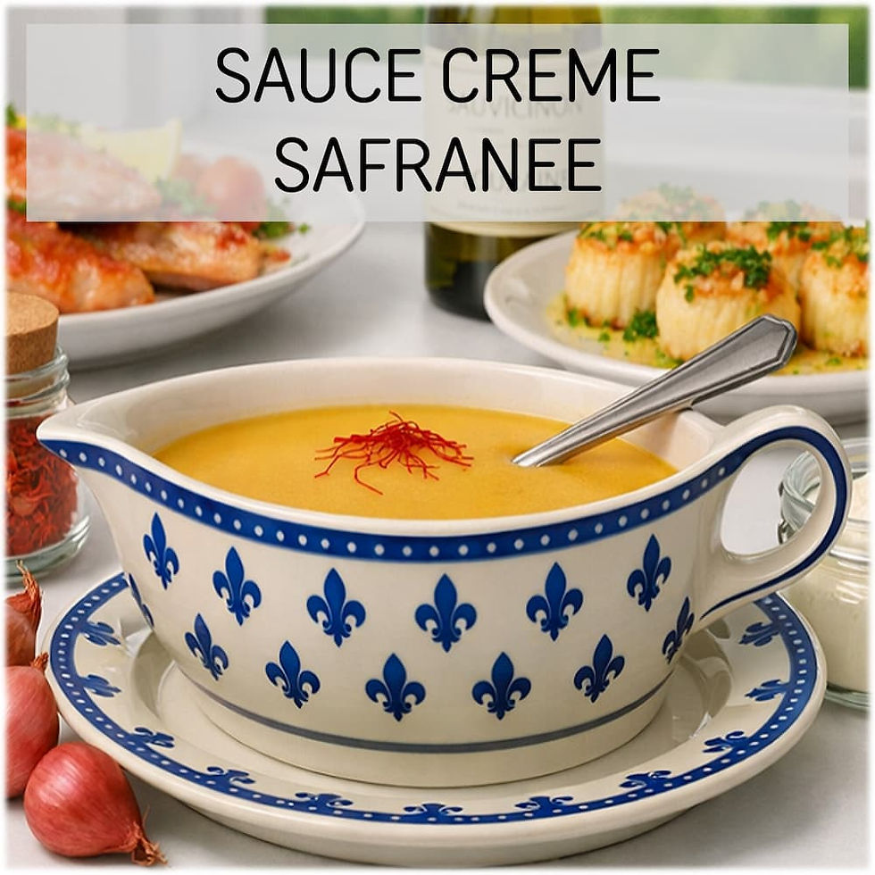 Recette Sauce crème safranée | Les Epices DeLACO