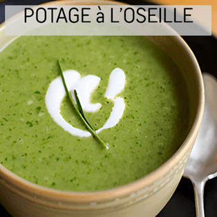Faire un POTAGE à L'OSEILLE facilement !