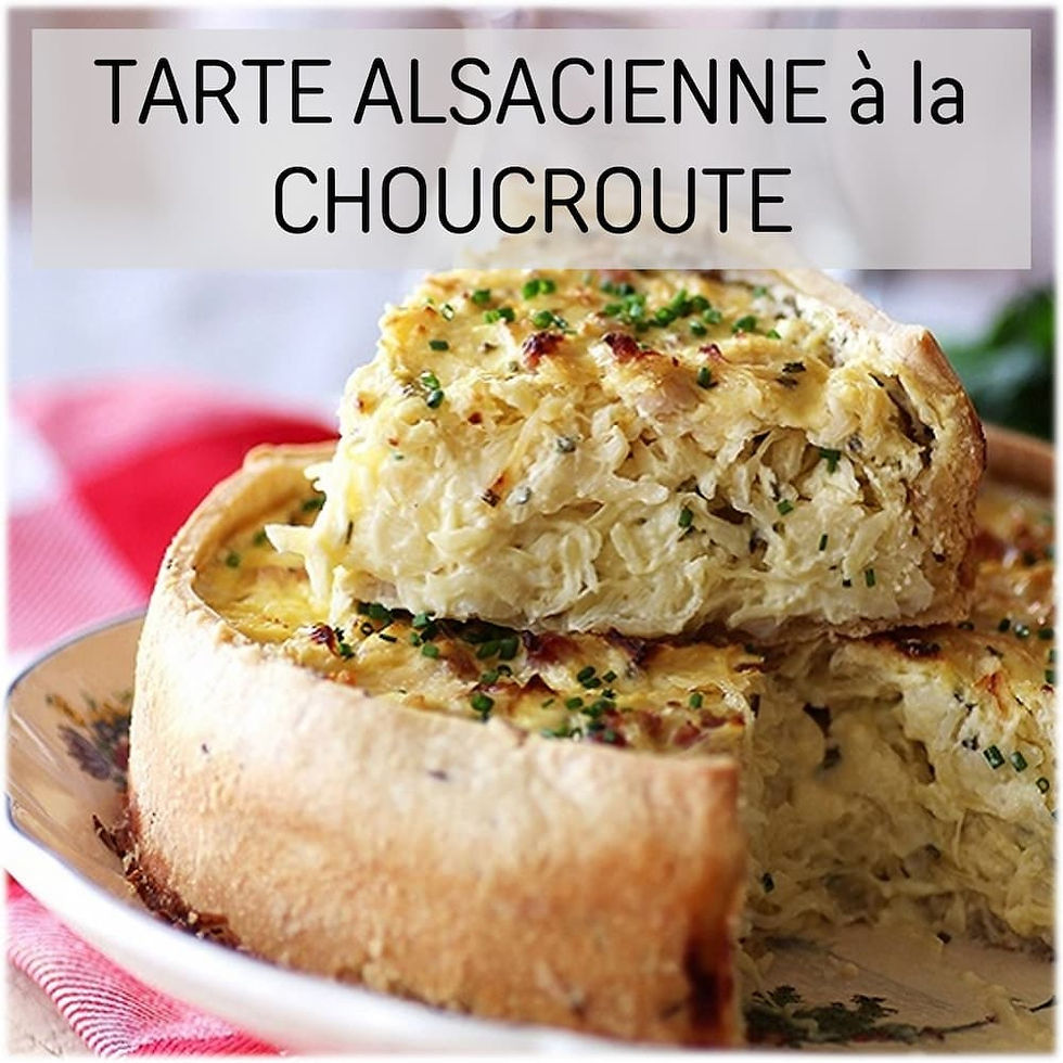 Tarte alsacienne à la choucroute | Les Epices DeLACO