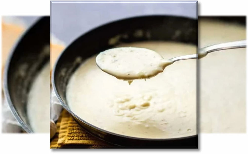 Faire une SAUCE aux FROMAGES D'AUVERGNE facilement !