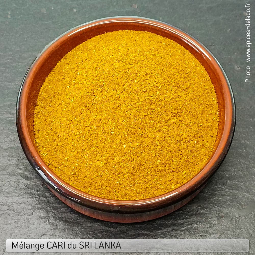 Mélange d'épices cari du sri lanka