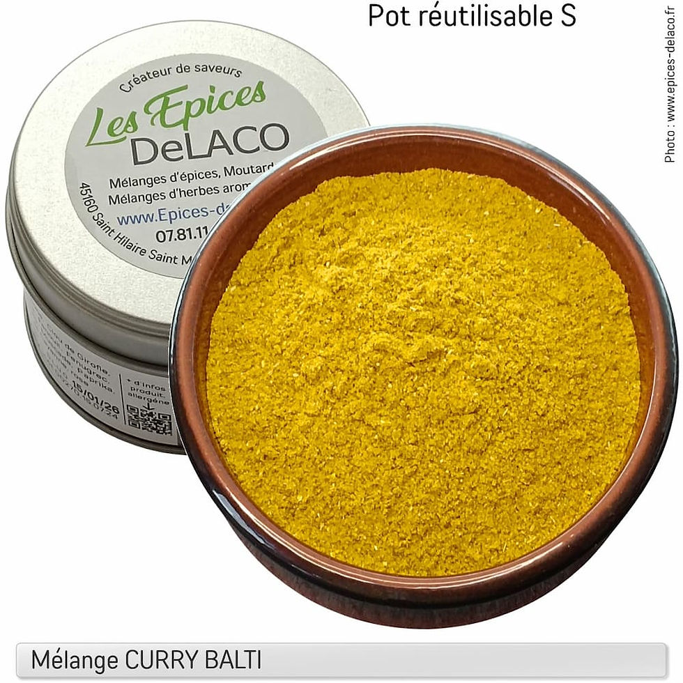 Miniature : Mélange d'épices Curry Balti pot 80ml