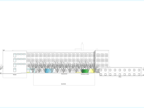 Kölner Architekten Architekt 
Grundschule Holzhausen Wettbewerb Neubau