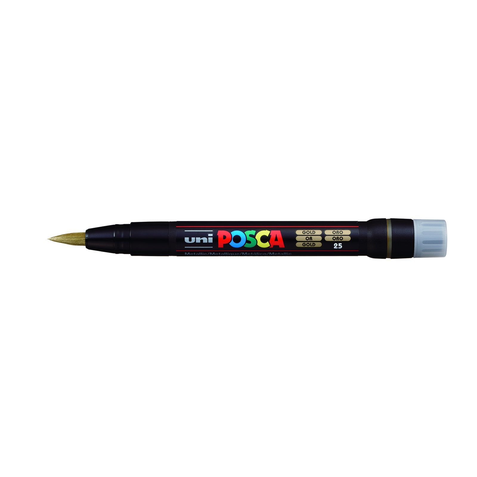 POSCA Paint Marker, PCF-350 Brush, Gold