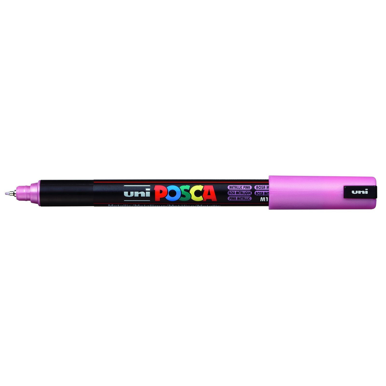 POSCA Paint Marker, PC-1MR Ultra-Fine Tip, Metallic Pink