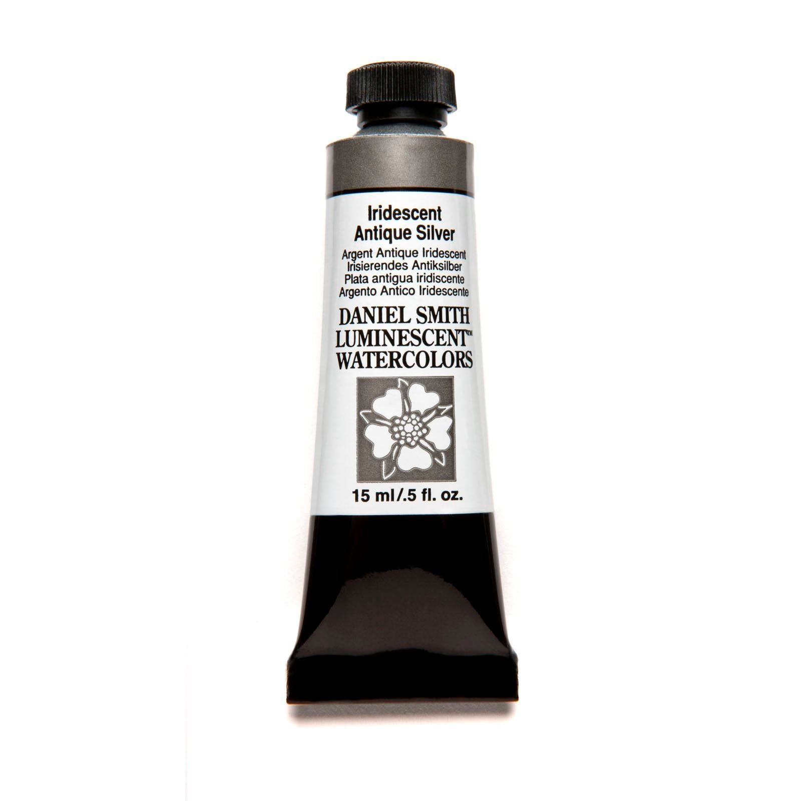 Daniel Smith Extra Fine Watercolor, 15 ml, Iridescent Antique Silver