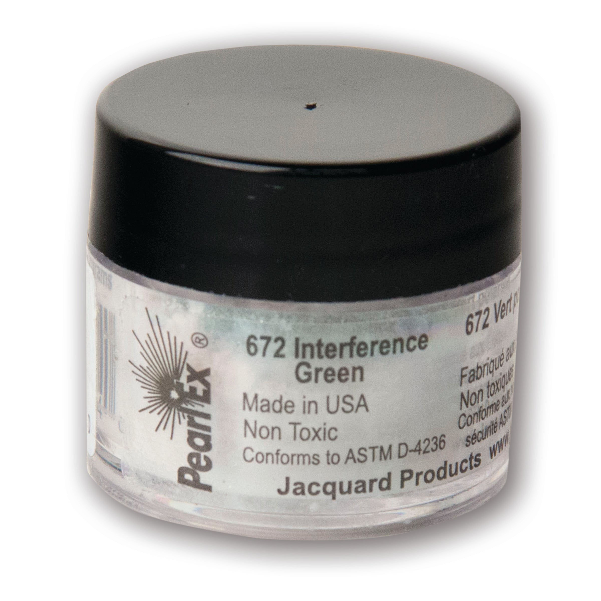 Jacquard Pearl Ex Pigment, 3g, Interference Green