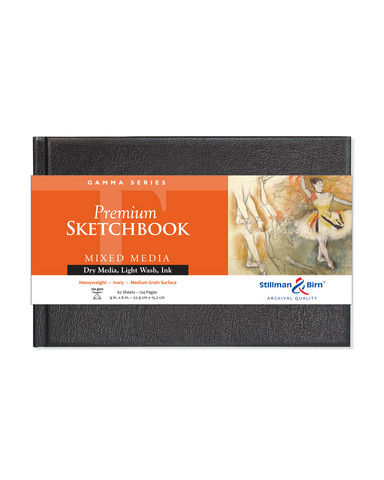 Stillman & Birn Gamma Series Premium Hard-Bound Sketchbook, 9" x 6"