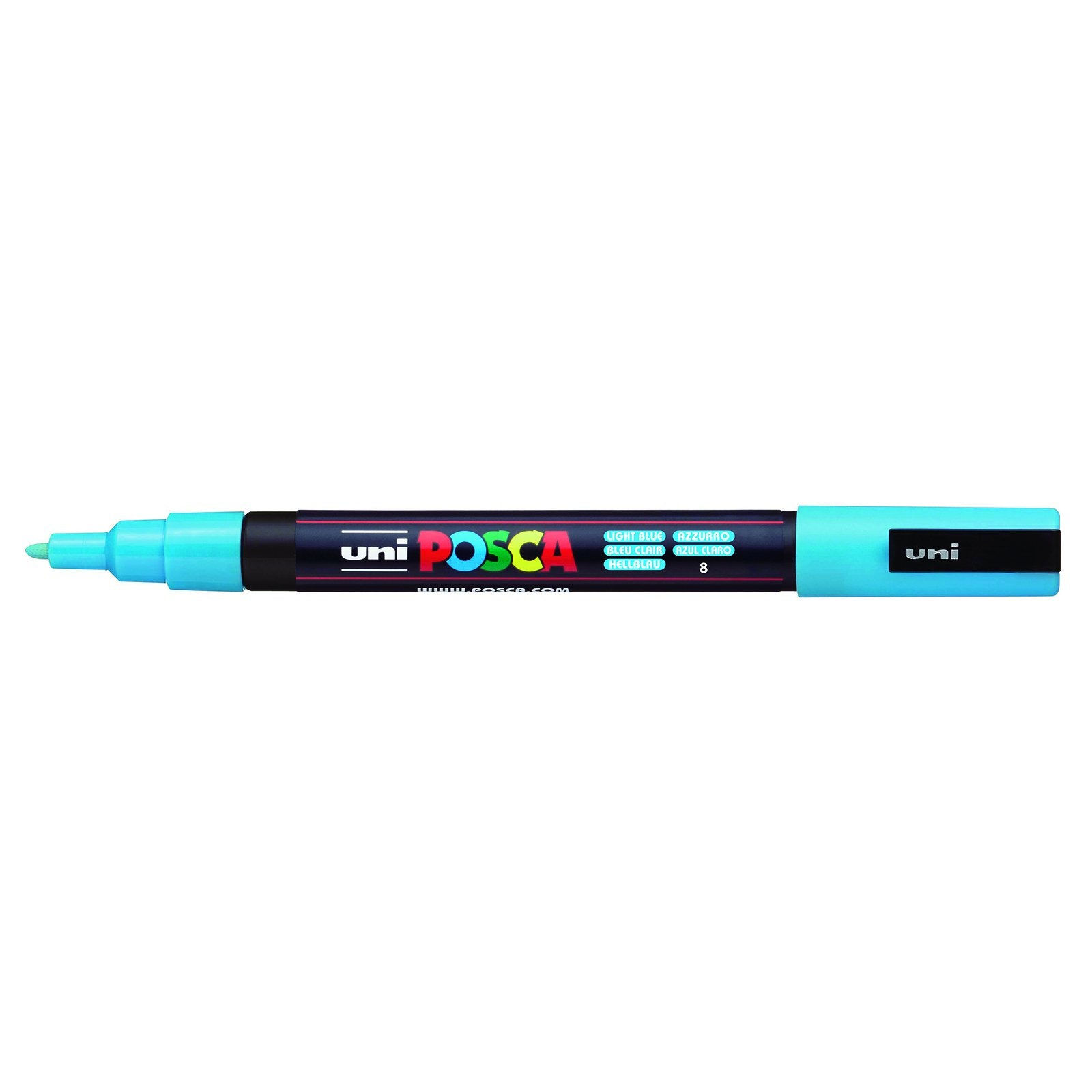 POSCA Paint Marker, PC-3M Fine Bullet, Light Blue