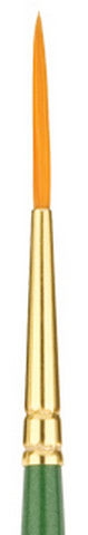 Princeton Brush Lauren Golden Synthetic Watercolor & Acrylic Brush, Liner, 2