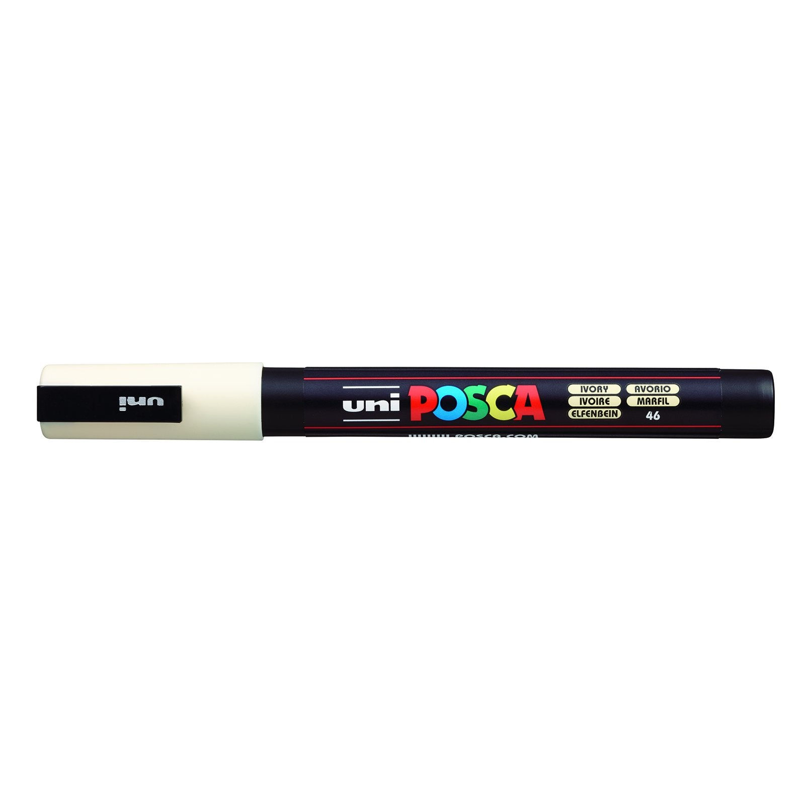 POSCA Paint Marker, PC-3M Fine Bullet, Ivory